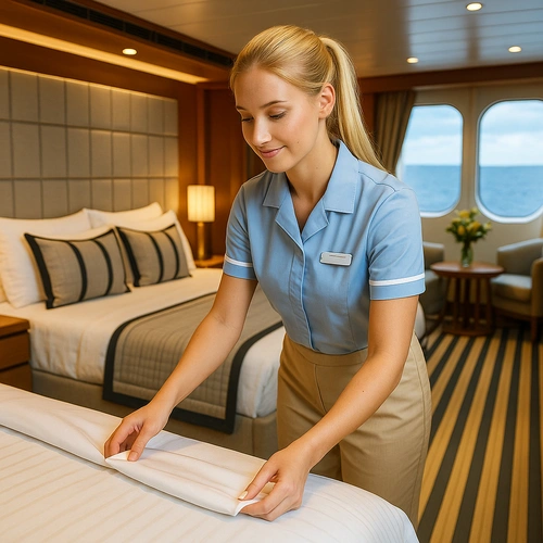 Housekeeping Staff / Cabin Cleaner (f)